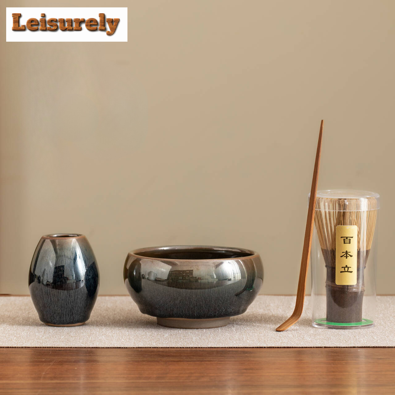 Jianzhan Matcha Four-piece Set - Matcha Bowl Chawan บทวิจารณ์และราคา