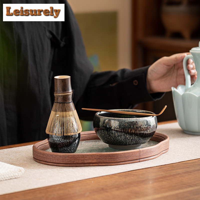 Jianzhan Matcha Four-piece Set - Matcha Bowl Chawan บทวิจารณ์และราคา