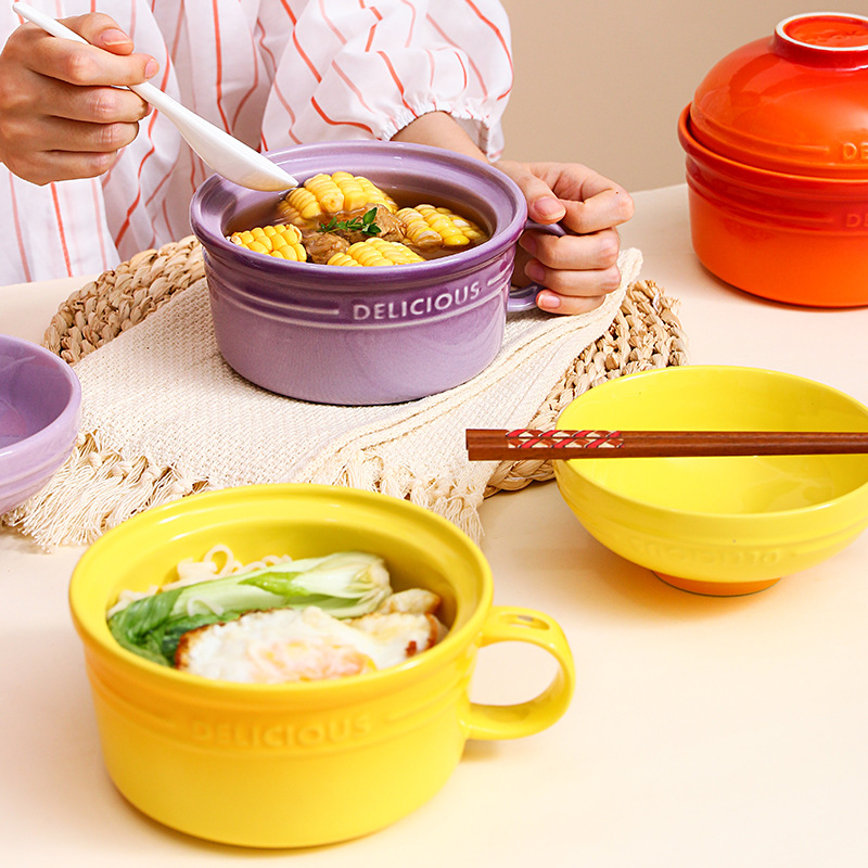 Rainbow Instant Noodle Bowl Cu - Matcha Bowl Chawan บทวิจารณ์และราคา