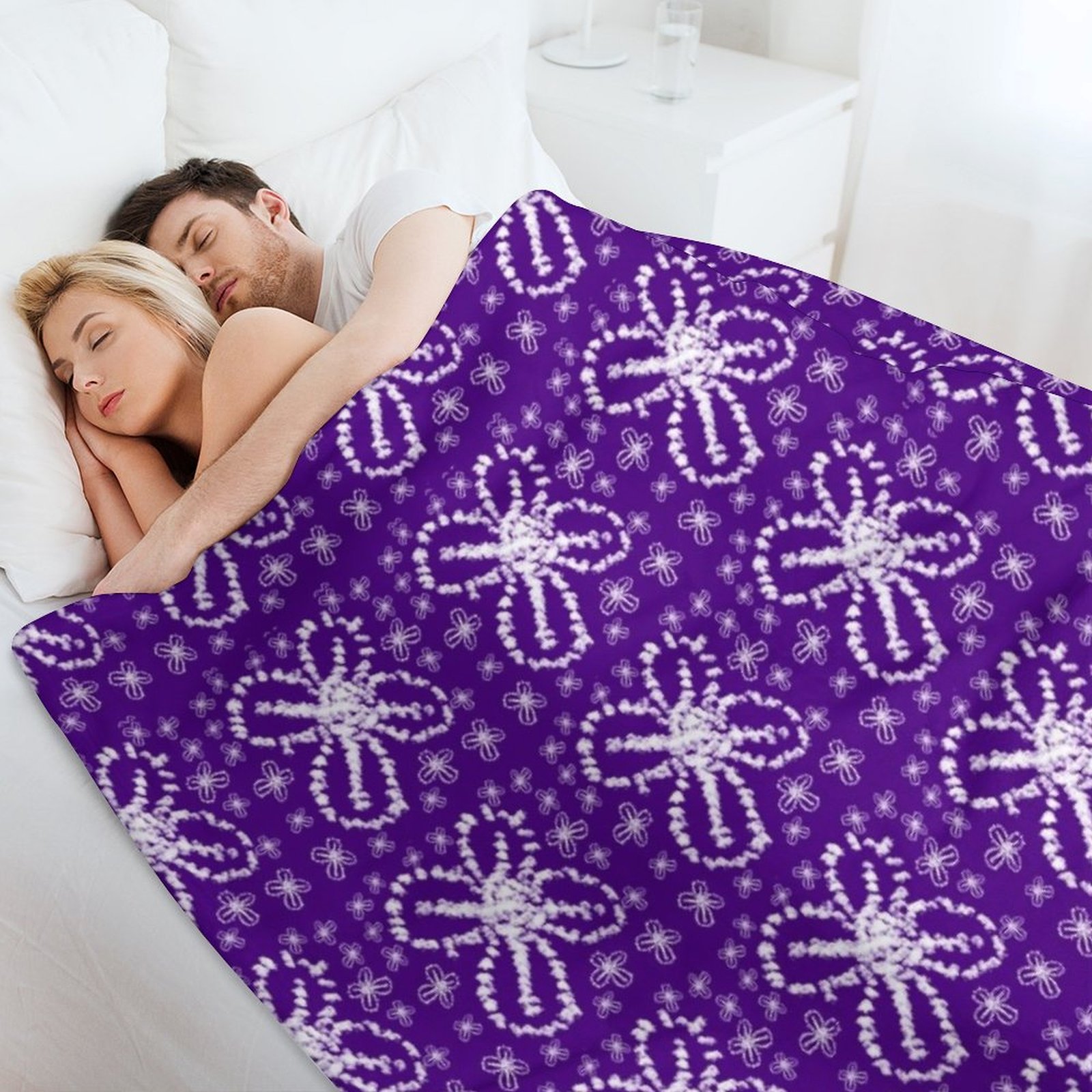 Modern Indigo Tie Dye Floral S - Shibori Tie Dye บทวิจารณ์และราคา