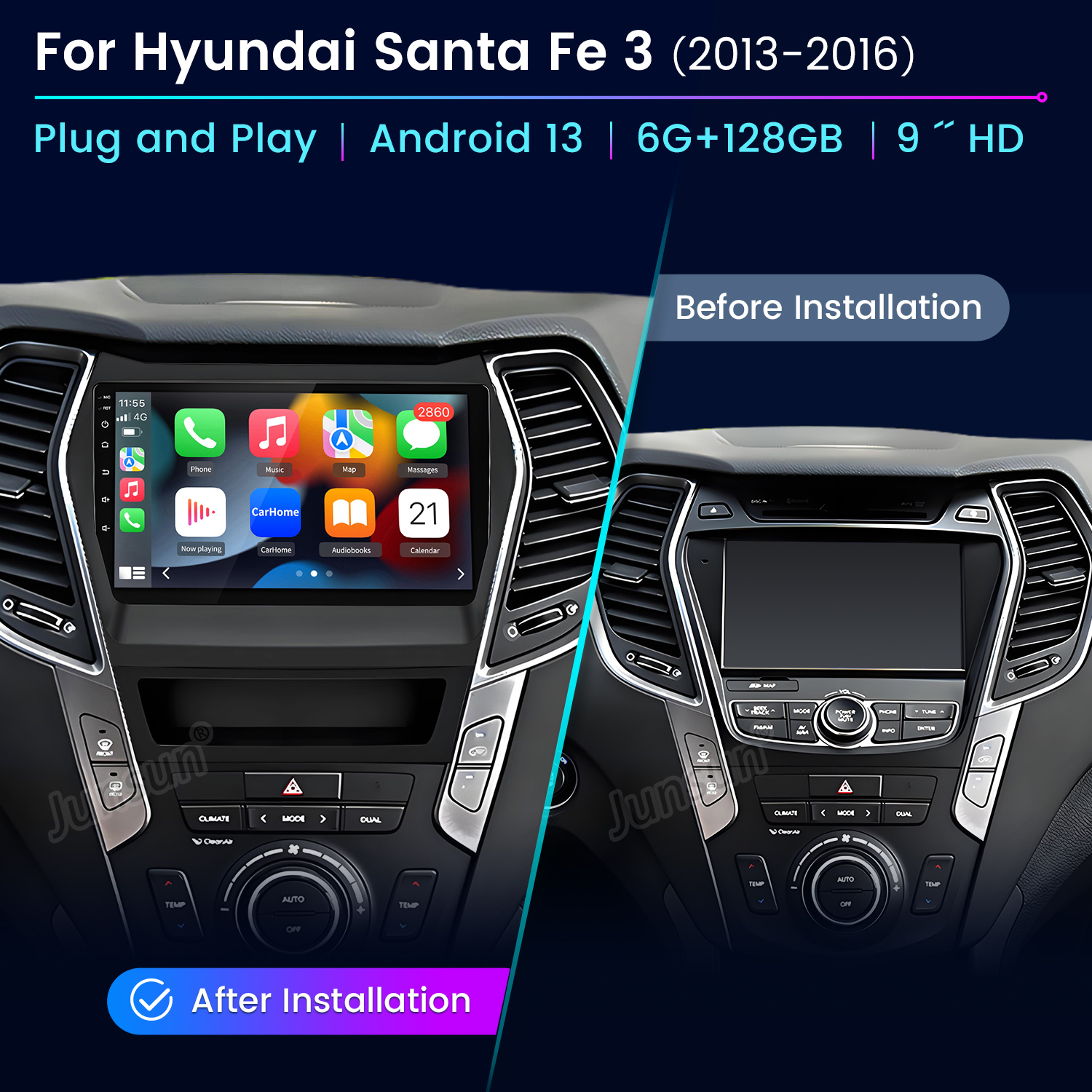 Junsun AI Voice Car Stereo Rad - Japanese Lifestyle Products บทวิจารณ์และราคา