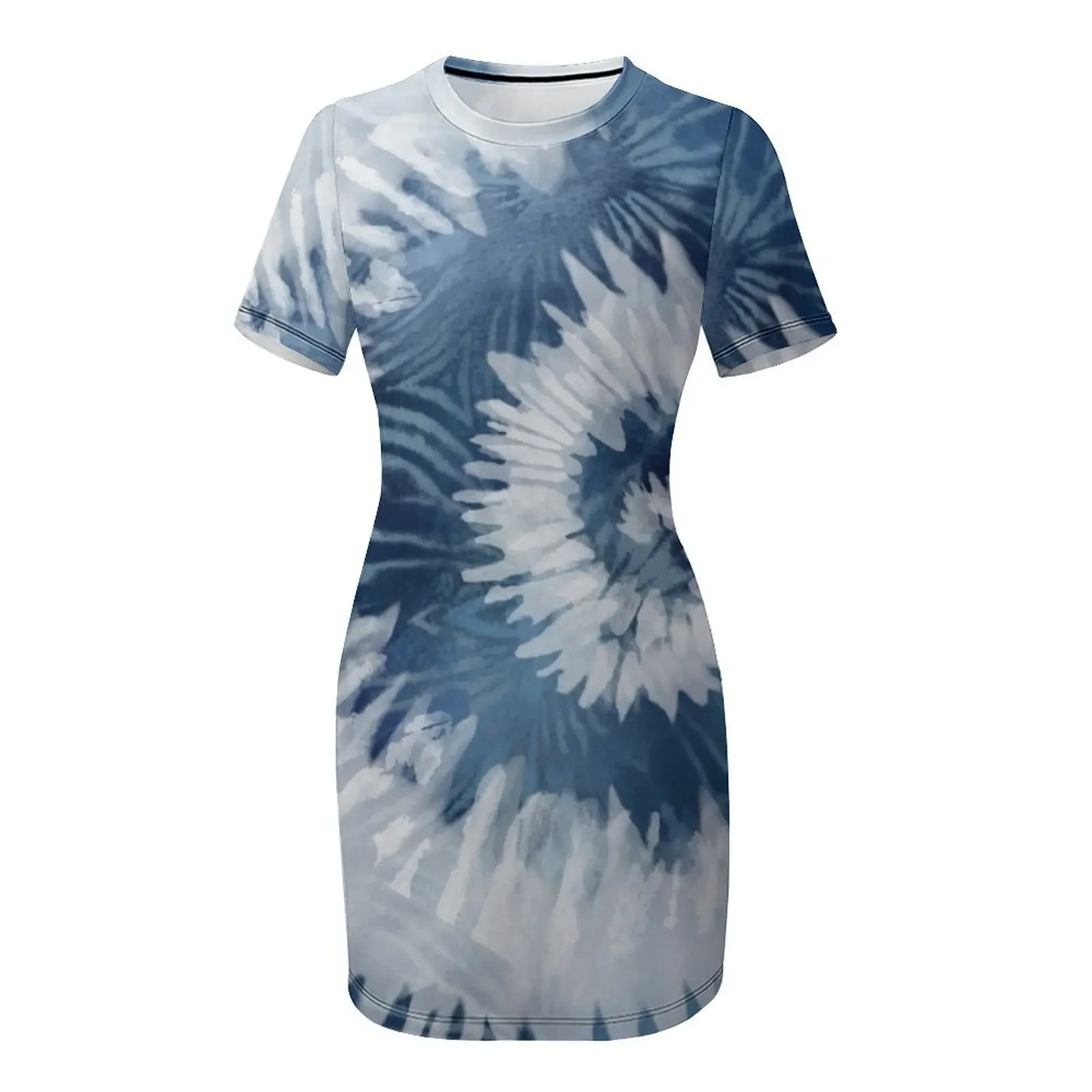 Indigo Tie Dye Abstract Shibor - Shibori Tie Dye บทวิจารณ์และราคา