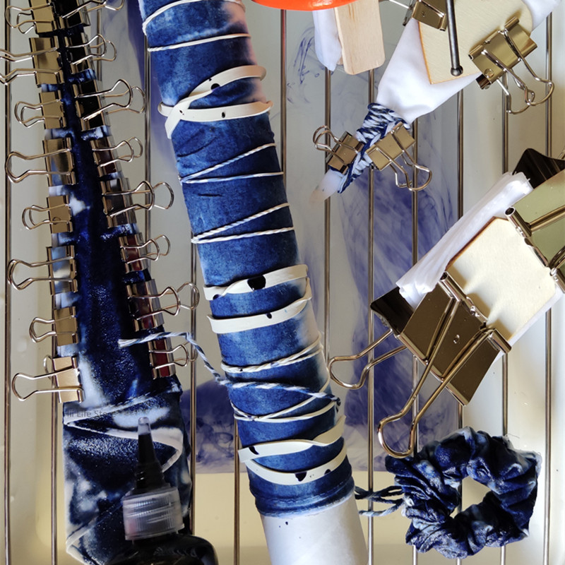 20g Dark Blue Fabric Dye DIY F - Indigo Dye Kit บทวิจารณ์และราคา