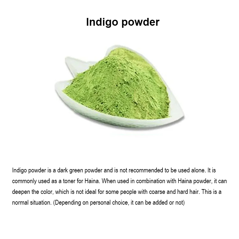 Indian pure natural plant hair - Indigo Dye Kit บทวิจารณ์และราคา