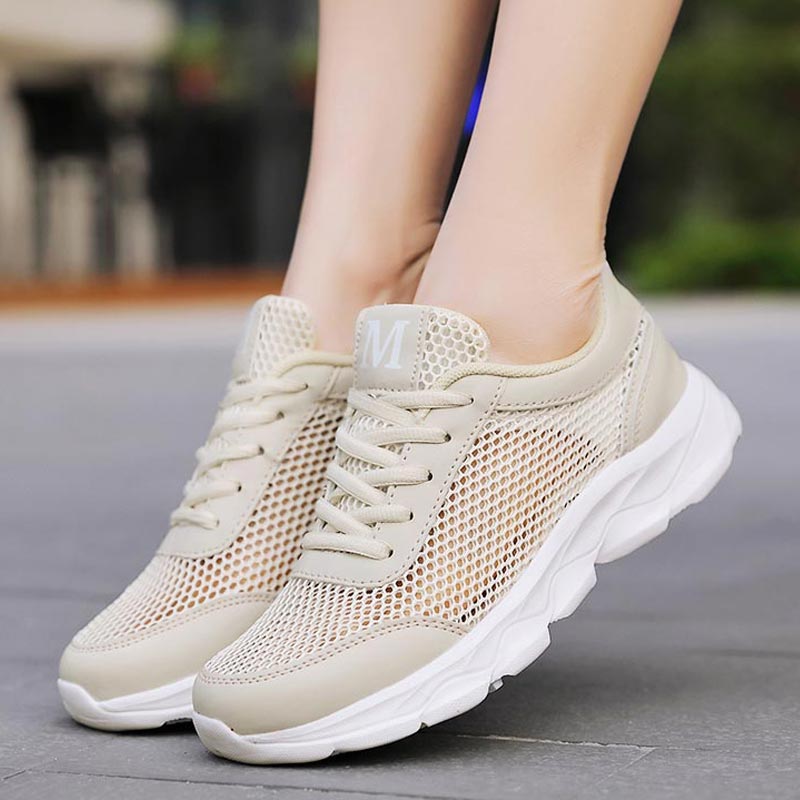 Summer Breathable Sneakers Wom - Japanese Lifestyle Products บทวิจารณ์และราคา