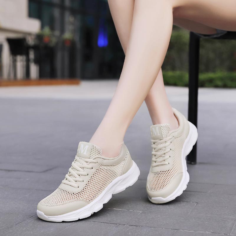 Summer Breathable Sneakers Wom - Japanese Lifestyle Products บทวิจารณ์และราคา