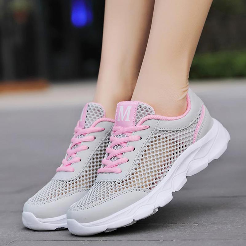 Summer Breathable Sneakers Wom - Japanese Lifestyle Products บทวิจารณ์และราคา