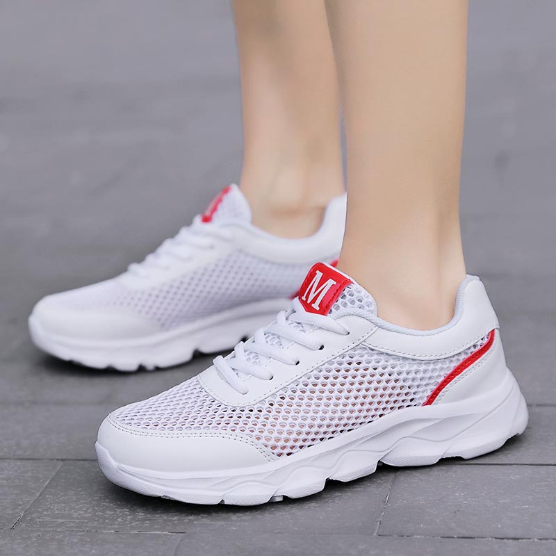 Summer Breathable Sneakers Wom - Japanese Lifestyle Products บทวิจารณ์และราคา