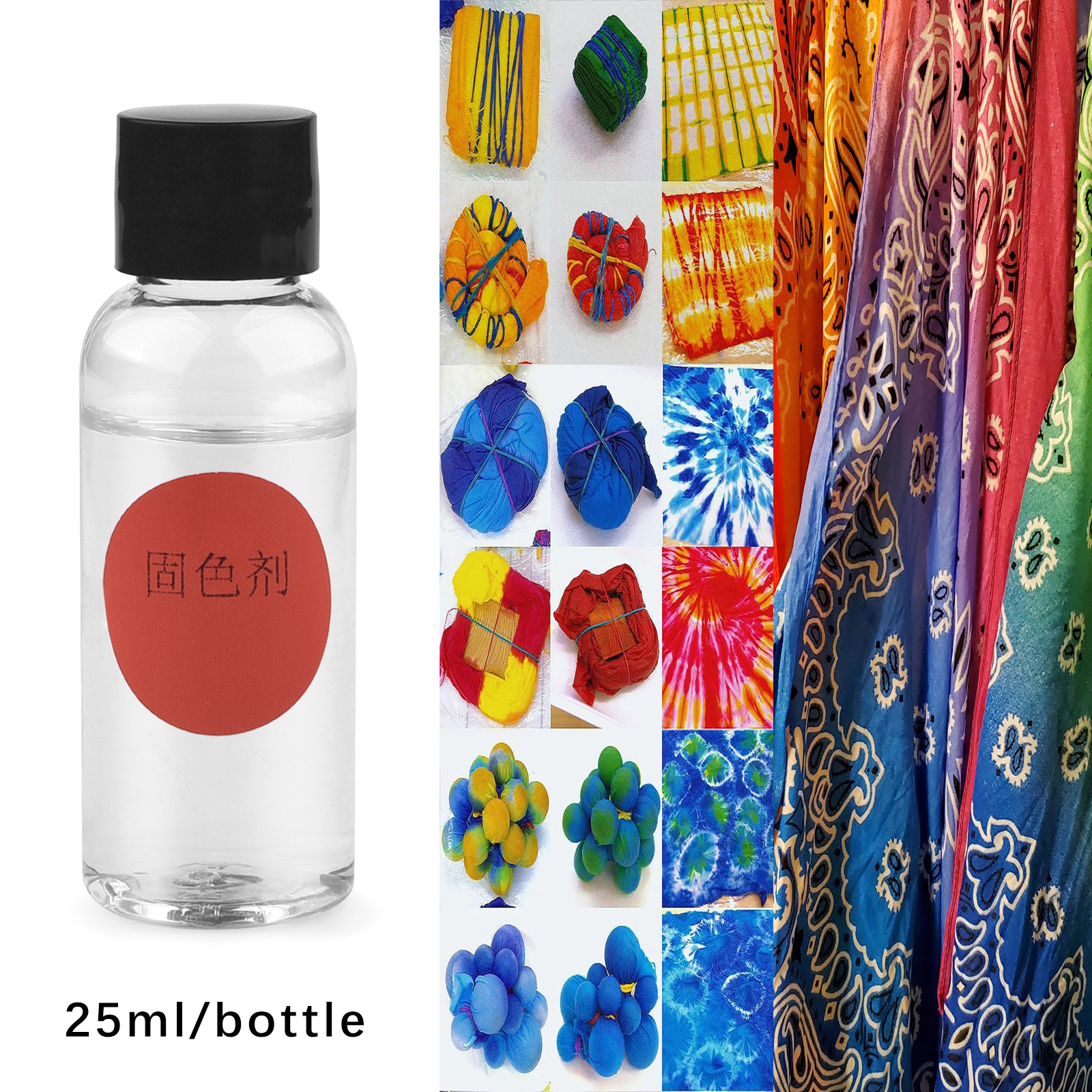 25ml Tie Dye Fixing Agent Form - Indigo Dye Kit บทวิจารณ์และราคา