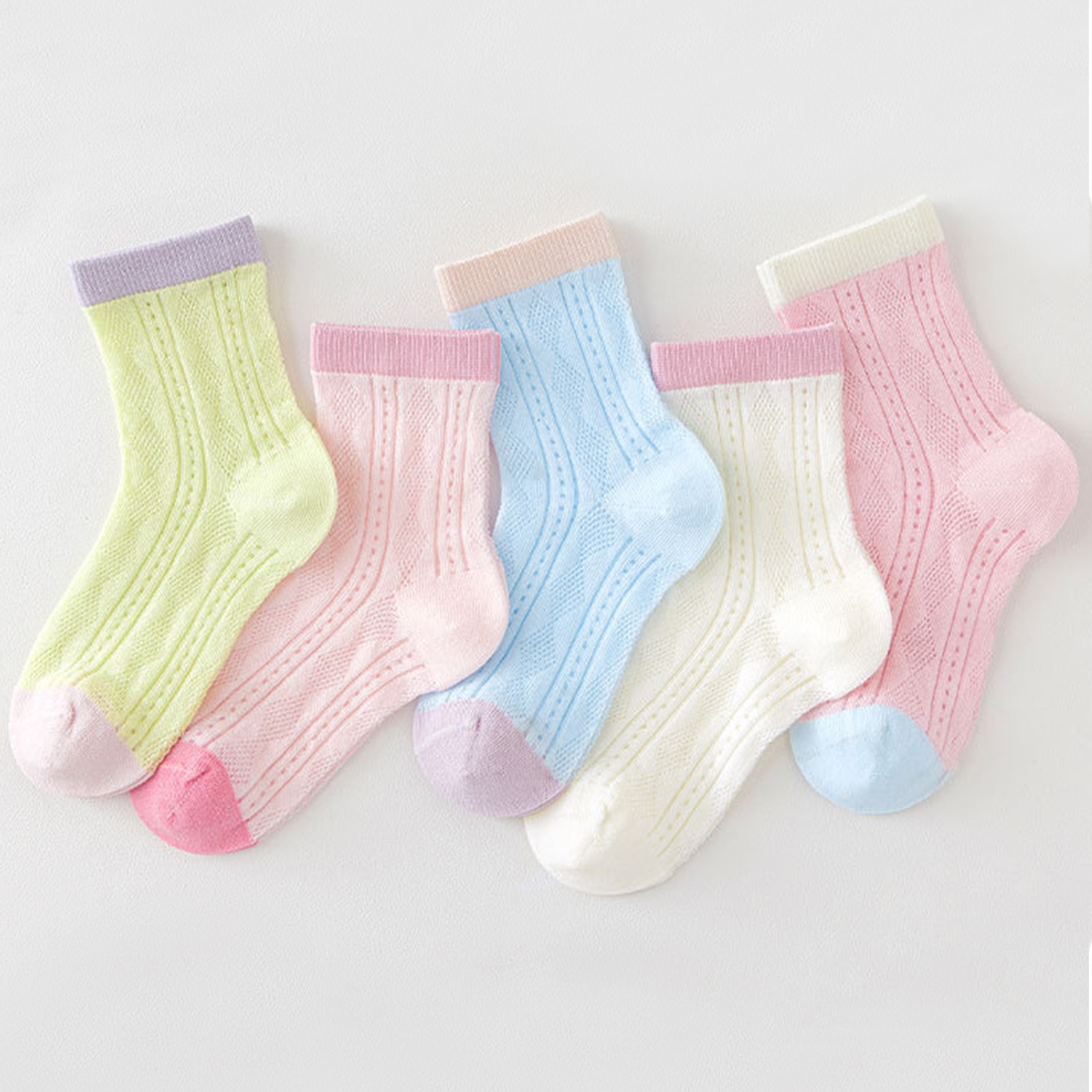 5 Pairs of Children's Socks, C - Japanese Lifestyle Youtube บทวิจารณ์และราคา