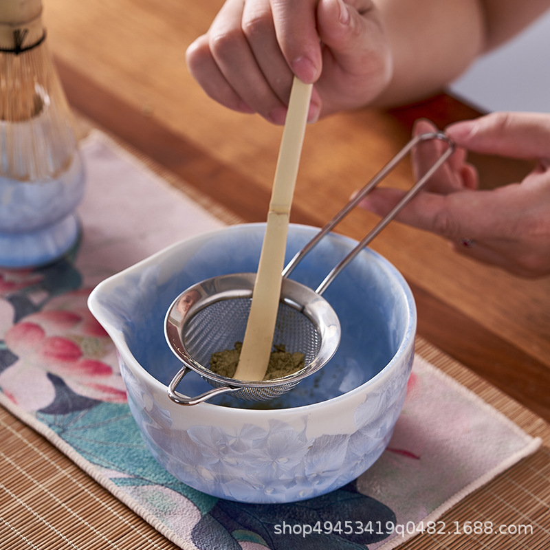 7PCS New Japanese Style Matcha - Matcha Bowl Chawan บทวิจารณ์และราคา