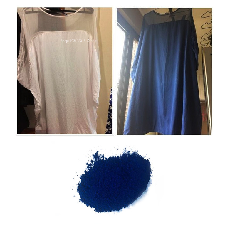 50g Dark Blue Color Fabric Dye - Indigo Dye Kit บทวิจารณ์และราคา