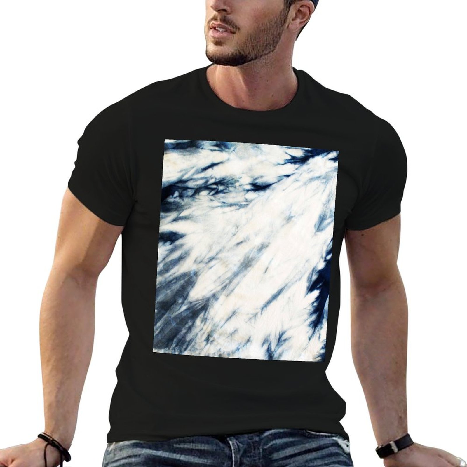 Shibori Indigo Marble Tie Dye  - Shibori Tie Dye บทวิจารณ์และราคา