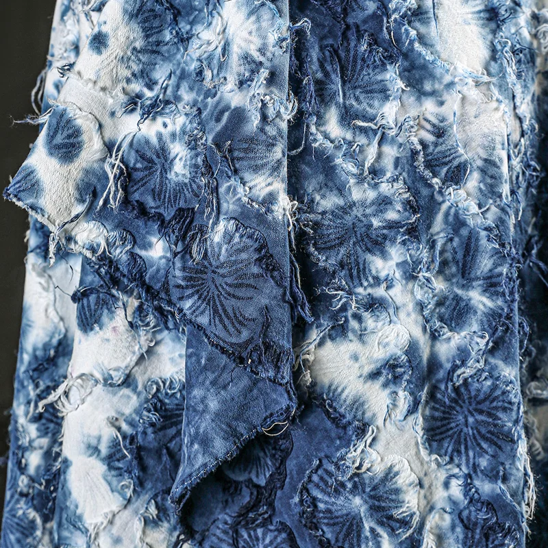 Indigo Tie-dye Linen Cotton Fa - Indigo Dye Kit บทวิจารณ์และราคา