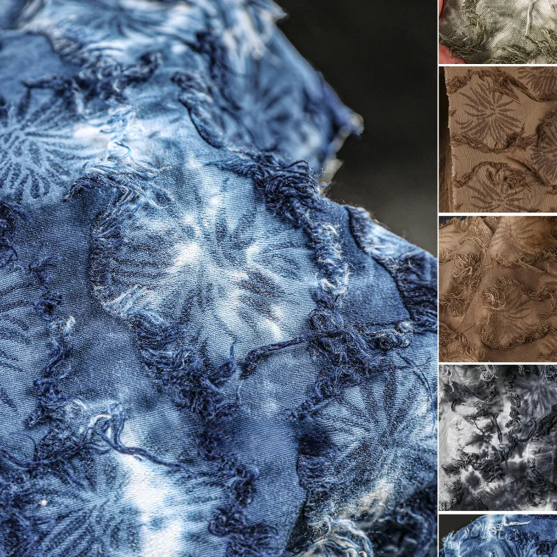 Indigo Tie-dye Linen Cotton Fa - Indigo Dye Kit บทวิจารณ์และราคา
