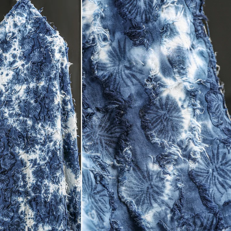 Indigo Tie-dye Linen Cotton Fa - Indigo Dye Kit บทวิจารณ์และราคา