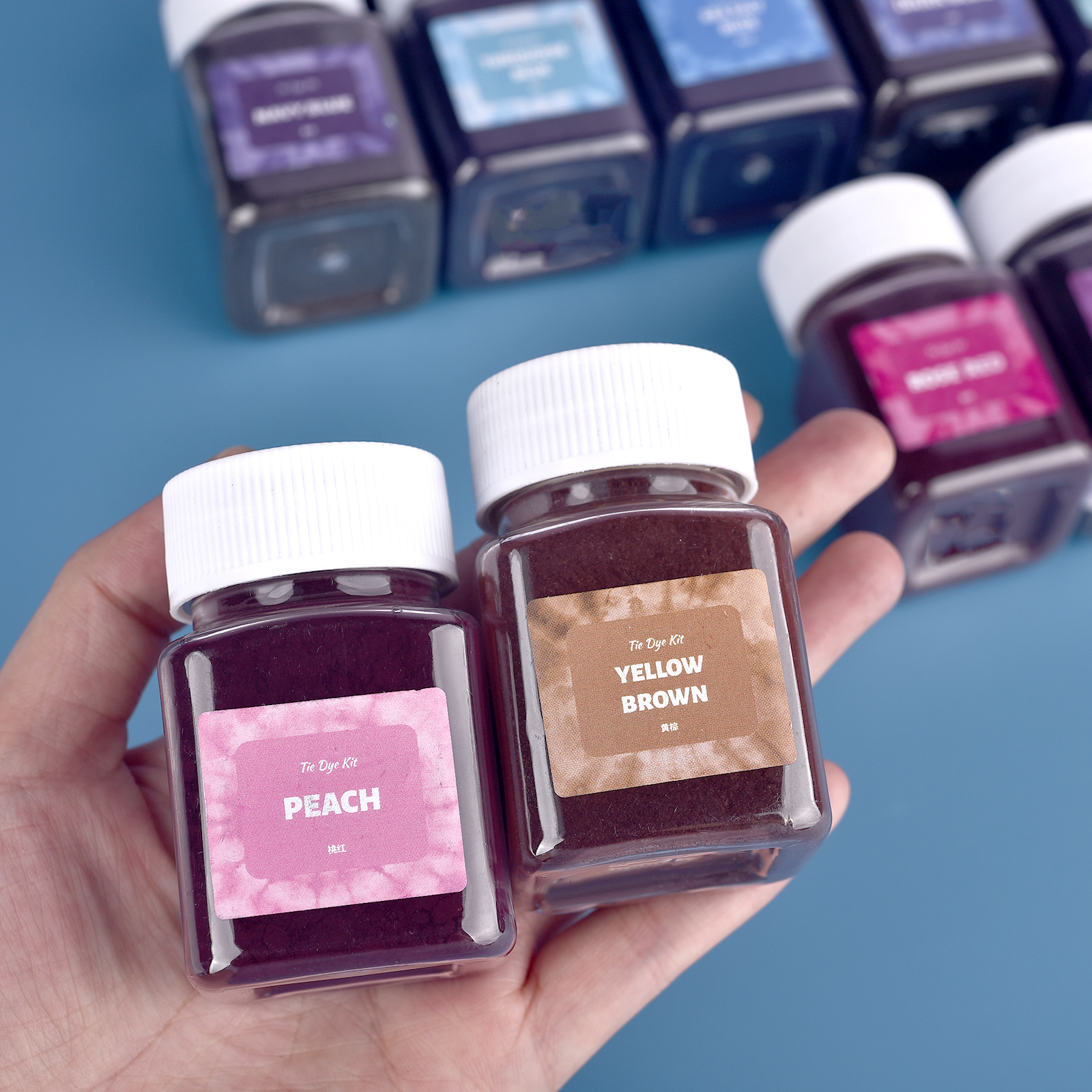 50ml/Bottle Fabric Tie Dye Pow - Indigo Dye Kit บทวิจารณ์และราคา