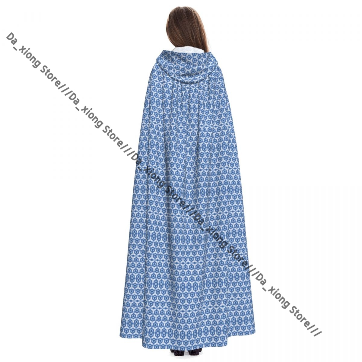 Unisex Halloween Cloak Blurry  - Shibori Tie Dye บทวิจารณ์และราคา